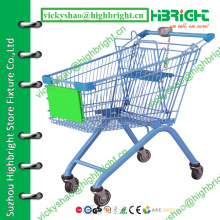 Supermarkt-Einkaufswagen, große Kapazität Gimi-Shopping-Trolley, coole Shopping-Trolley